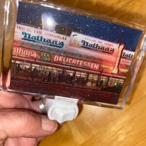 Handmade Night light. 2x3 inches includes bulb